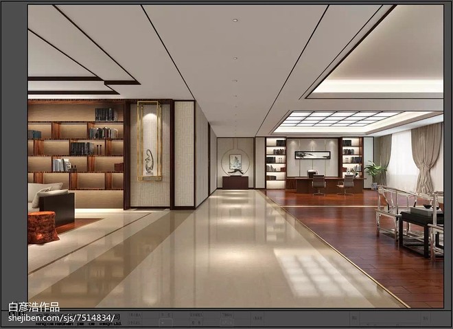 银川市西夏区供暖公司 6000 平米办公空间装修丨中国银川-14