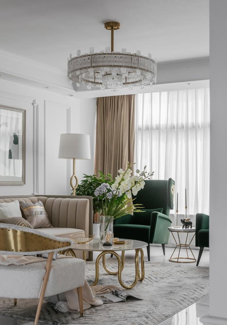 200㎡顶层复式,现代都市艺术栖居-0