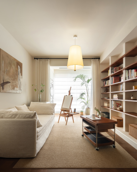 米白 + 暖棕的治愈系家｜把温柔刻进日常肌理