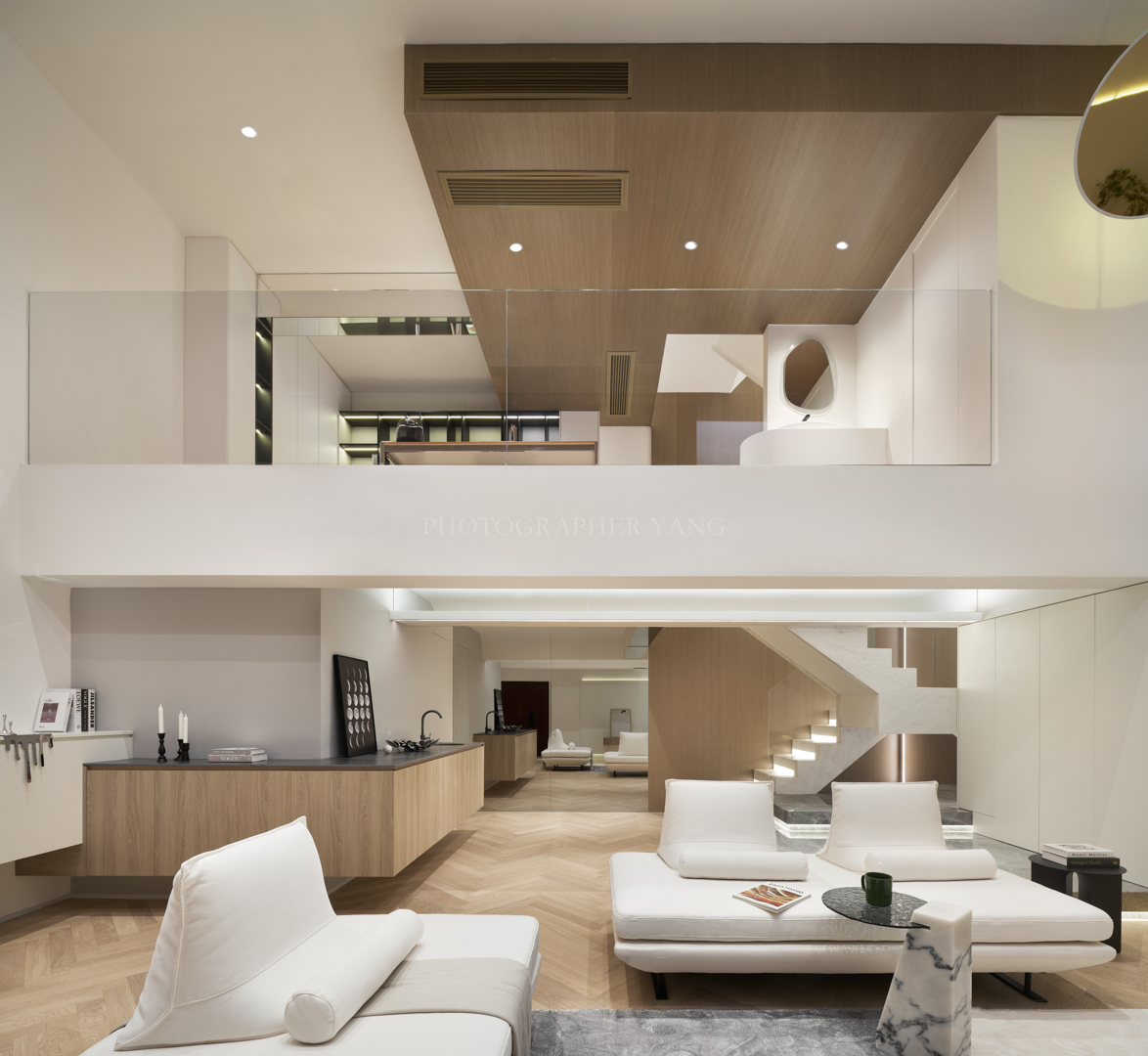 白色和木色的碰撞丨Studio X-2