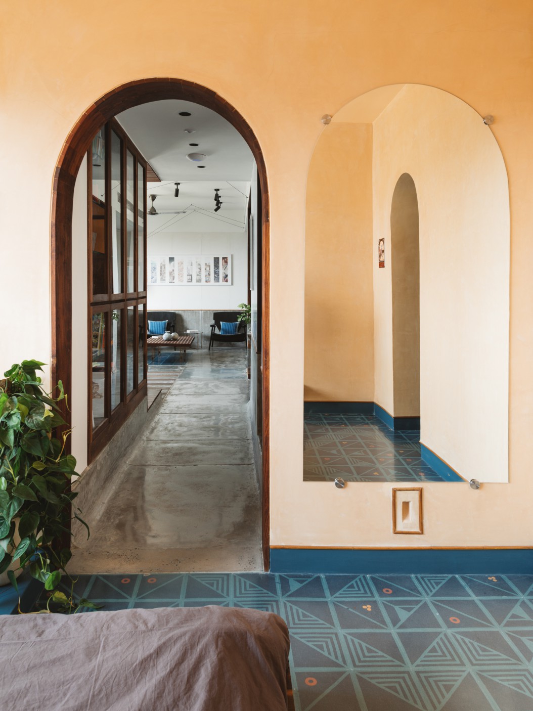 67㎡印度设计师“未完成”的私宅  Saransh-23