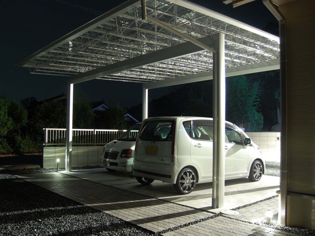 平屋建て和風モダン住宅の新築外構-22