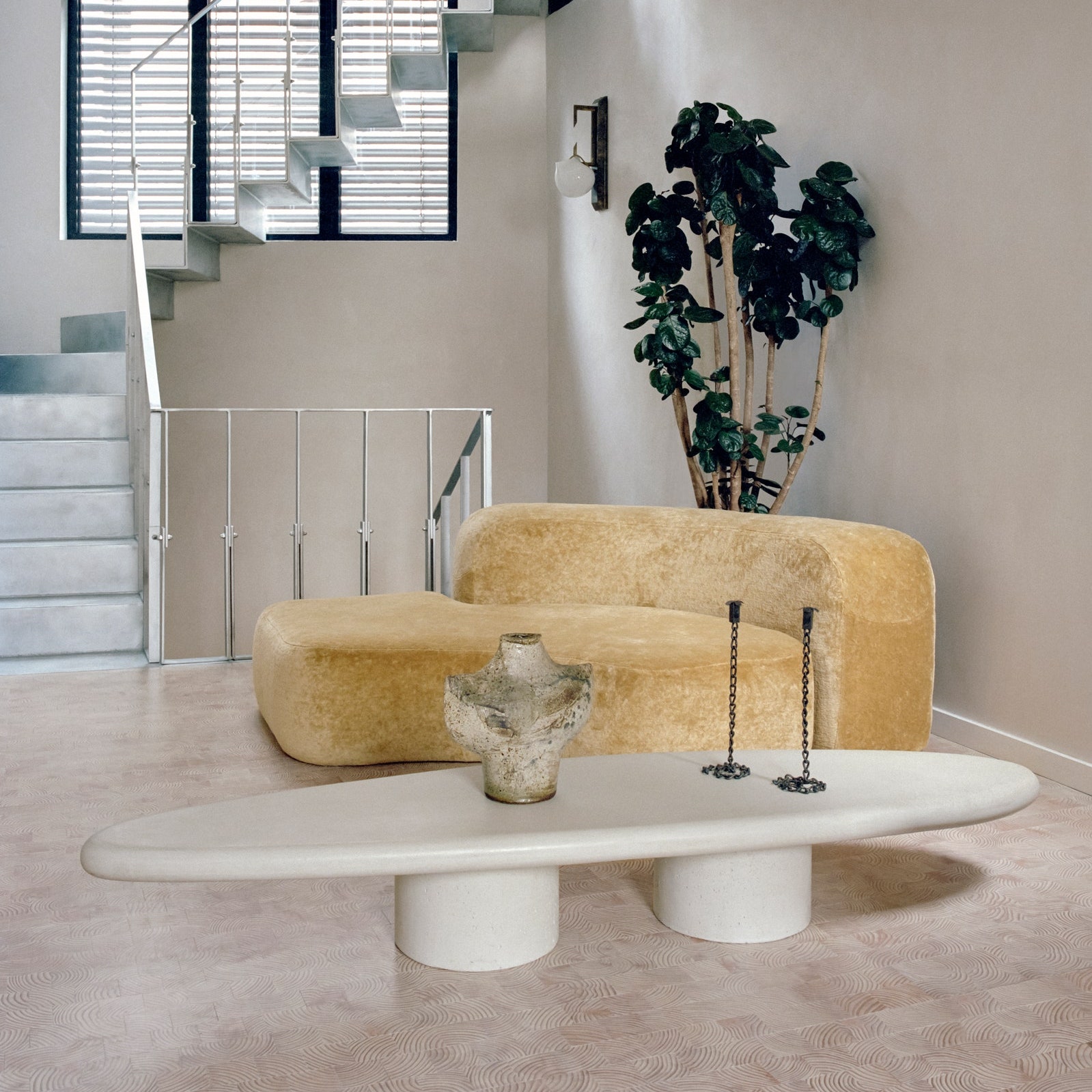 家居设计 | 六大创意将天鹅绒潮流带回家-0