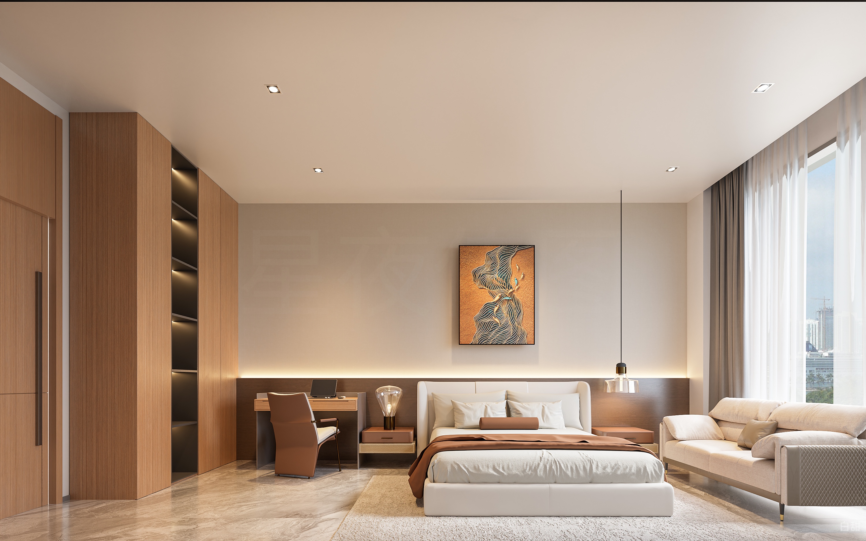 一隅静谧，办公空间的诗意叙事-7