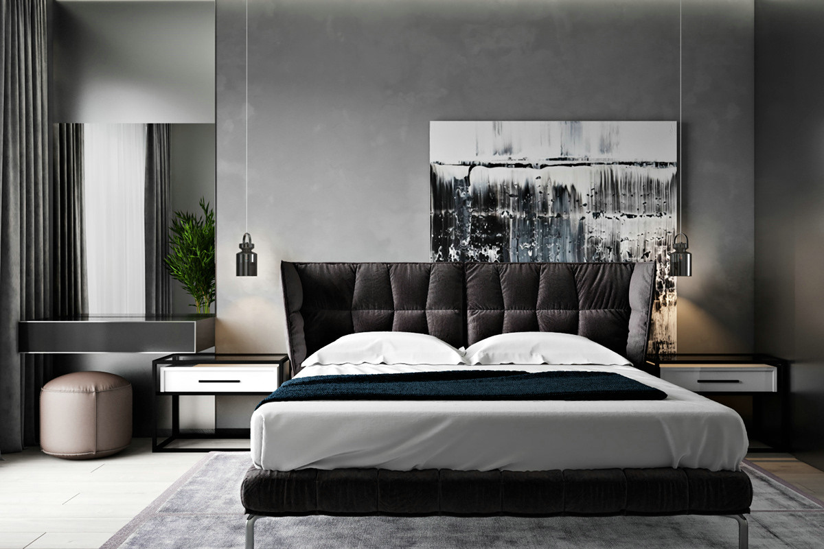 现代灰色质感住宅设计探秘-12