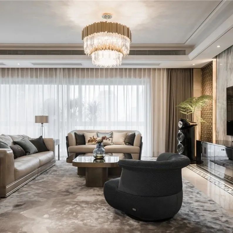 东湖苑蓝波湾别墅设计丨中国苏州丨上海陈尹周室内设计-96