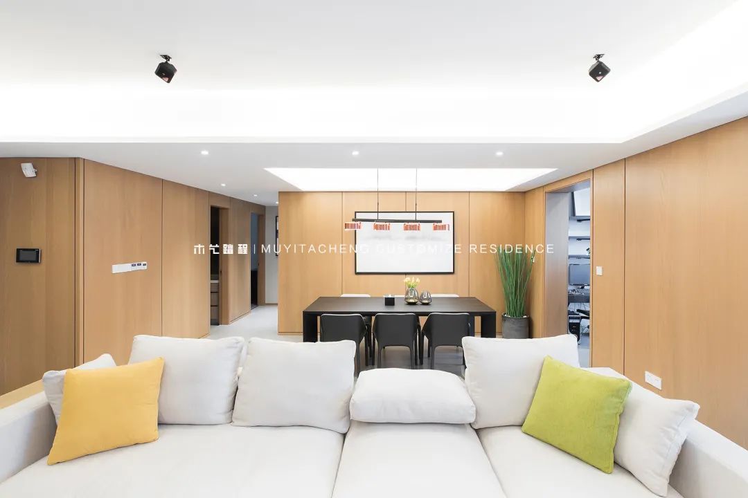 重庆融景城 144㎡舒适大平层定制家居丨中国重庆丨木艺踏程全屋定制-28