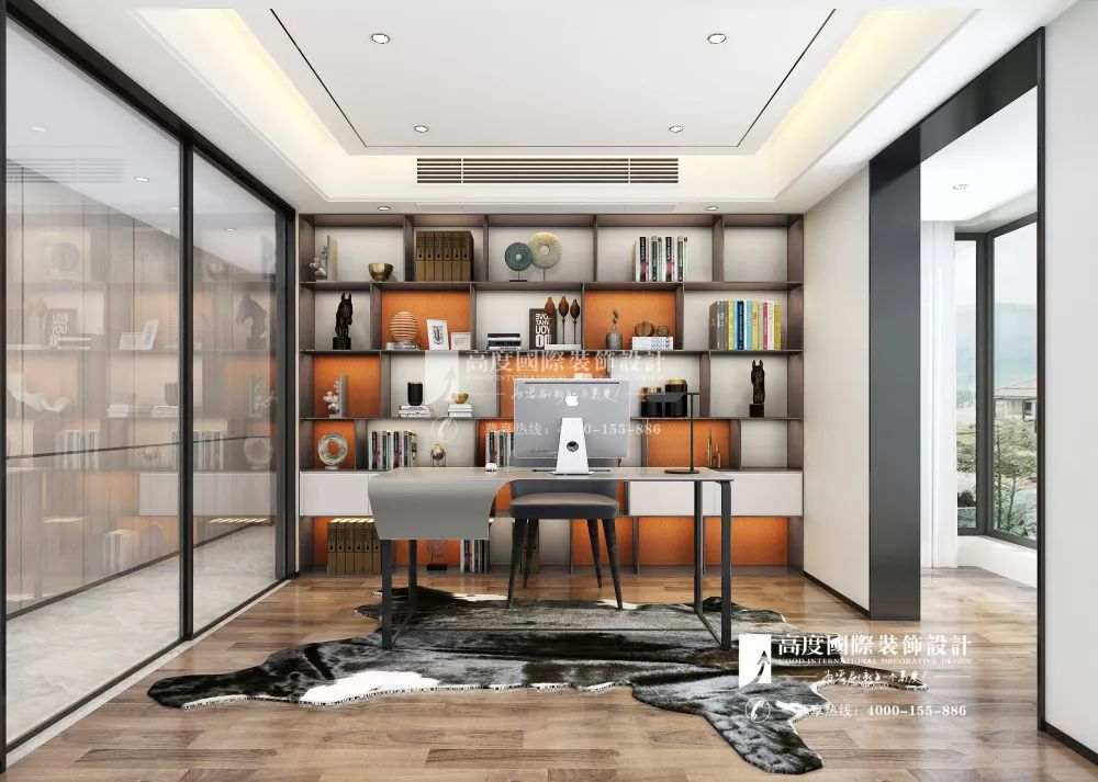 现代简约风格西北湖壹号案例解析-56