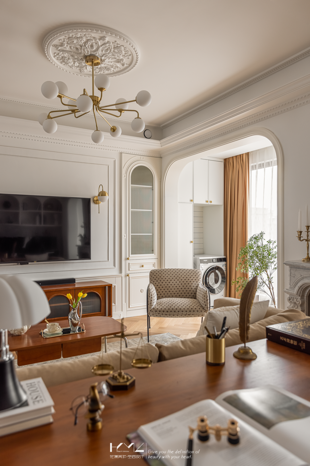 南京大名城紫金九号法式浪漫住宅设计丨中国南京丨花漾美作·空间设计-35