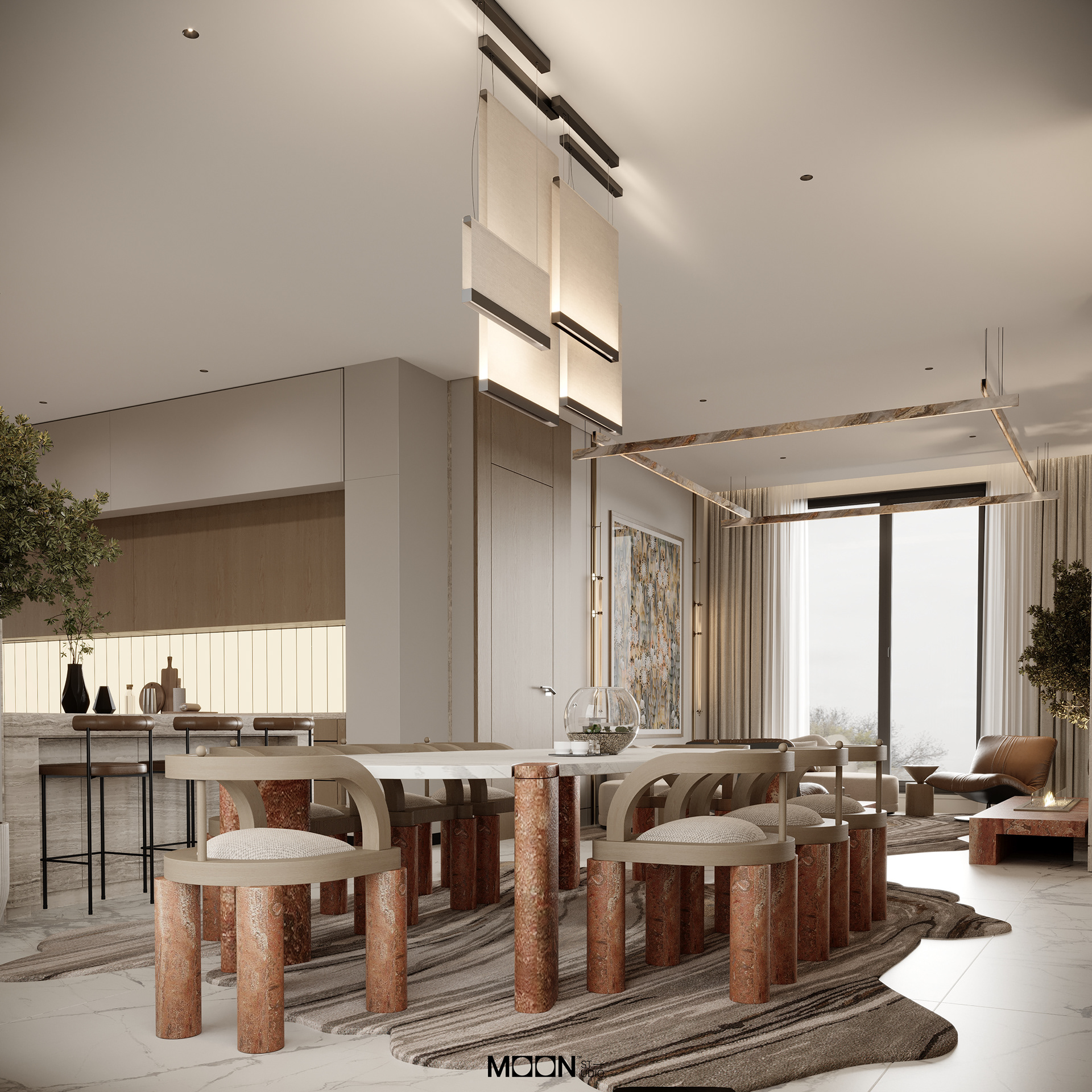 别墅丨Moon Studio-5