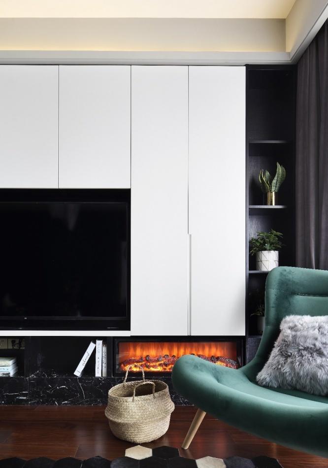 绿意轻奢,打造内敛自然的居家空间-8