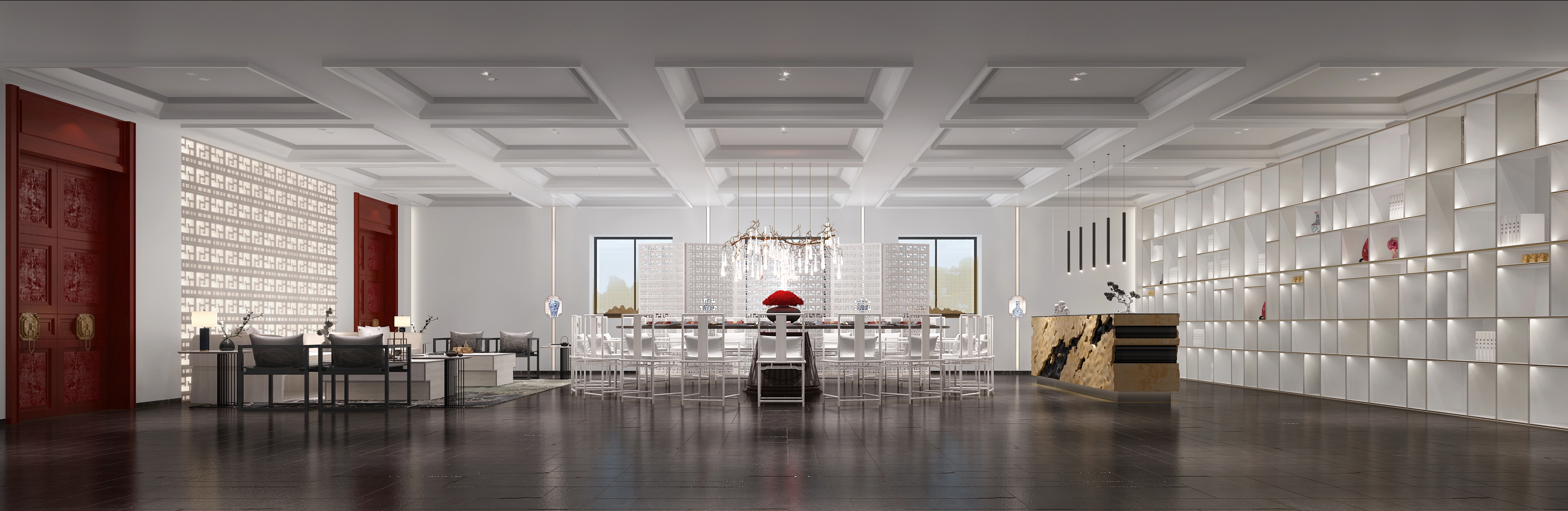 《京院·云影》 | 古建改造的私人会所室内设计-12