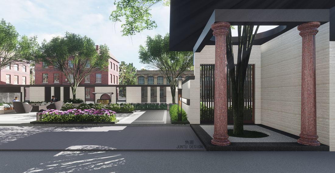 广州番禺药厂门面景观改造丨中国广州-14