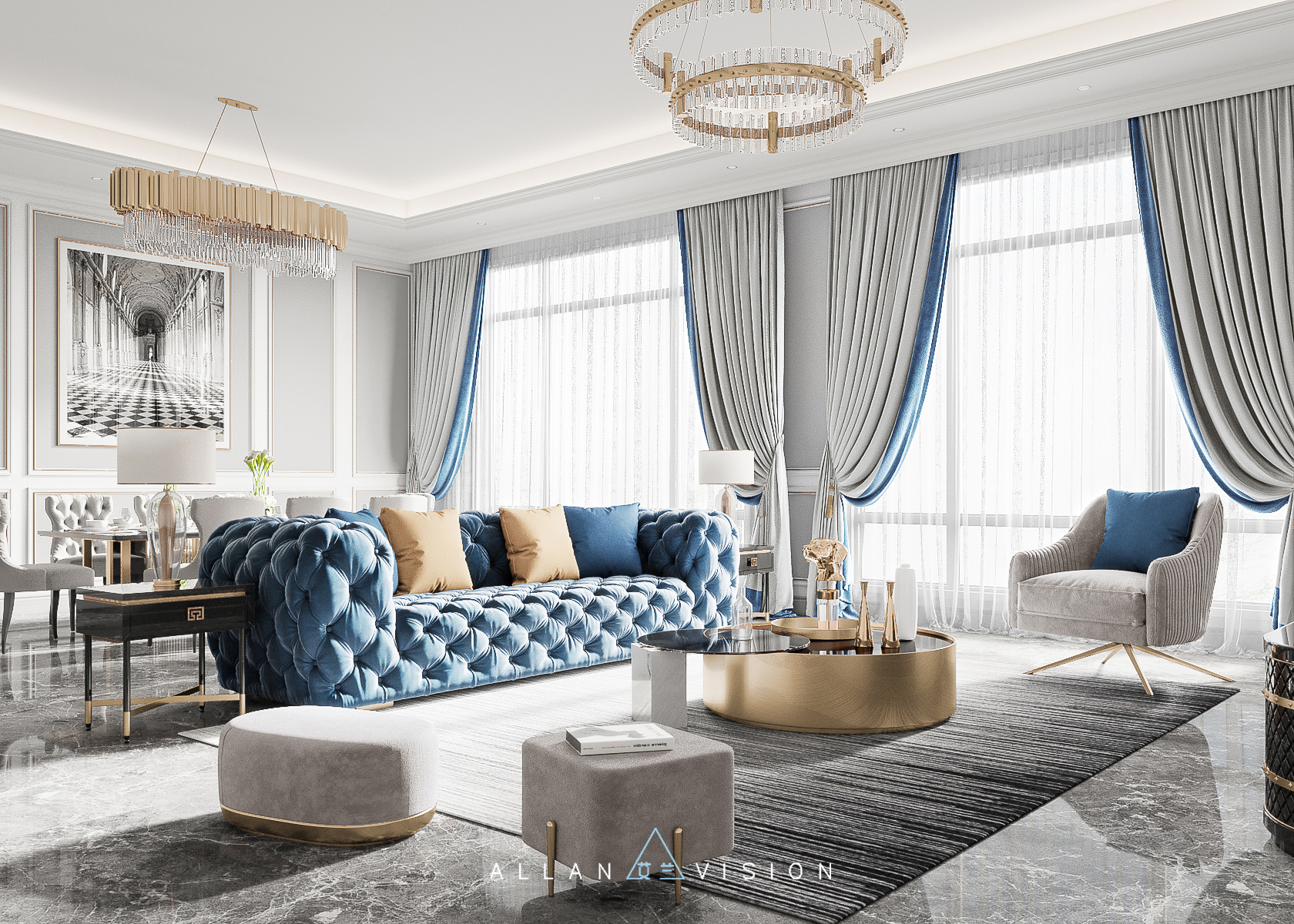 艾兰轻奢风，简约而不简单-5