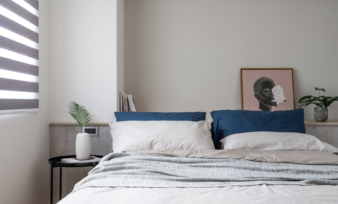 简约白·柔美温馨的三居之家-19