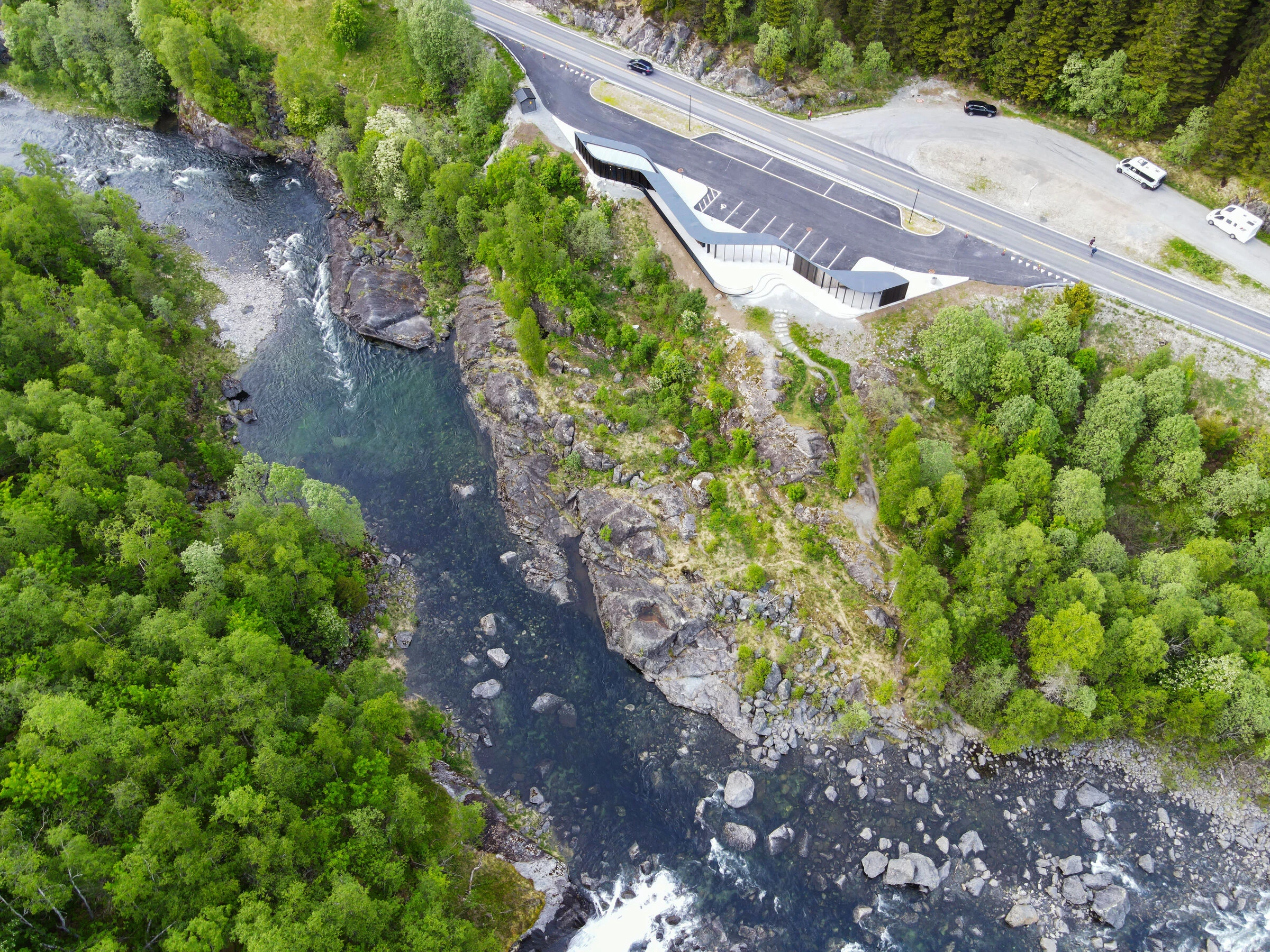 Flesefossen 休息区丨挪威丨Haugen,Zohar Arkitekter (HZA)-6