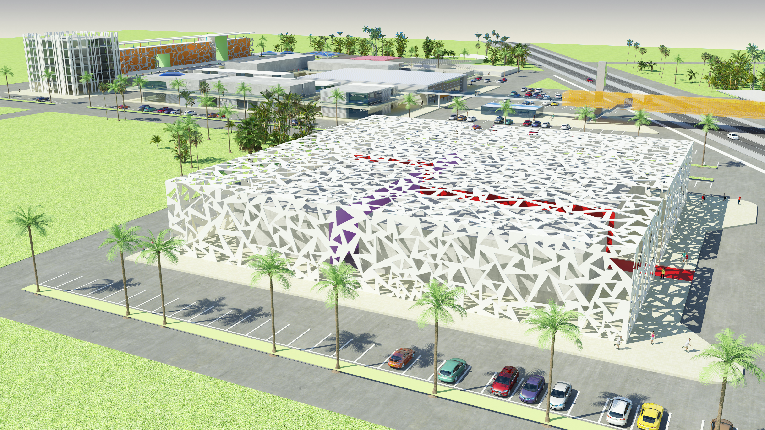 巴拿马购物商场设计-6