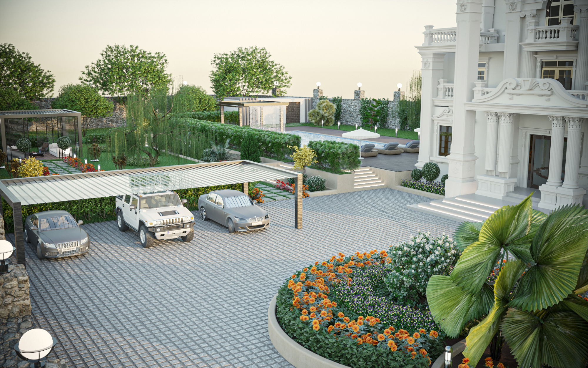 villa Landscape south lebanon-4