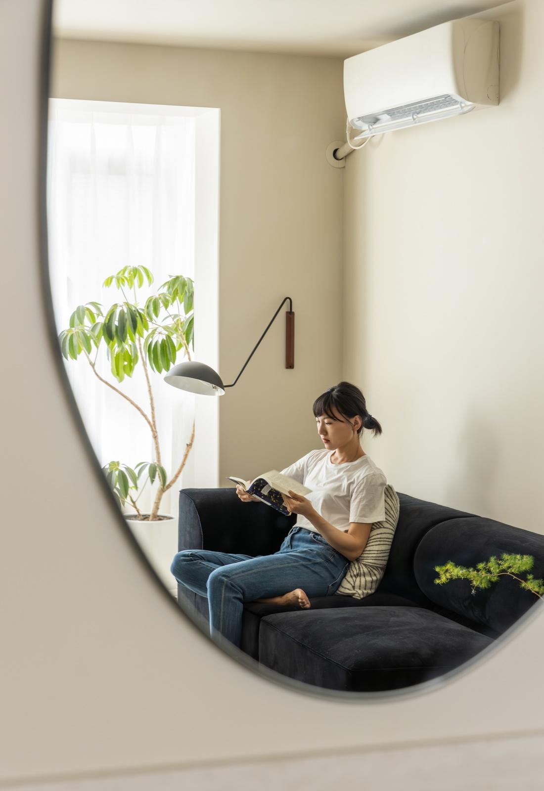 牛油果绿轻复古家居设计-23