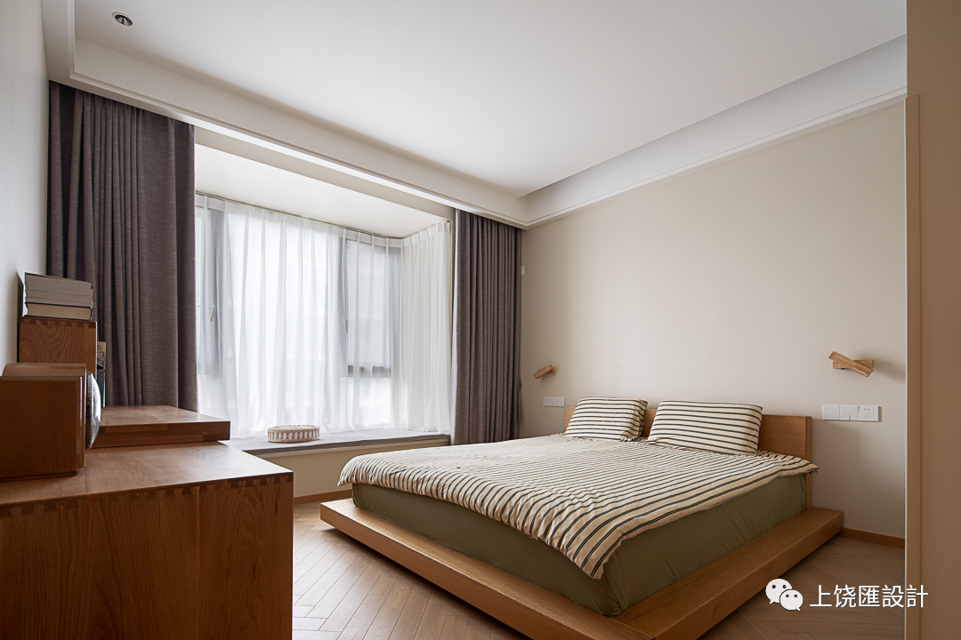 滨江棕榈·公园壹号原木极简设计丨红石空间设计-30