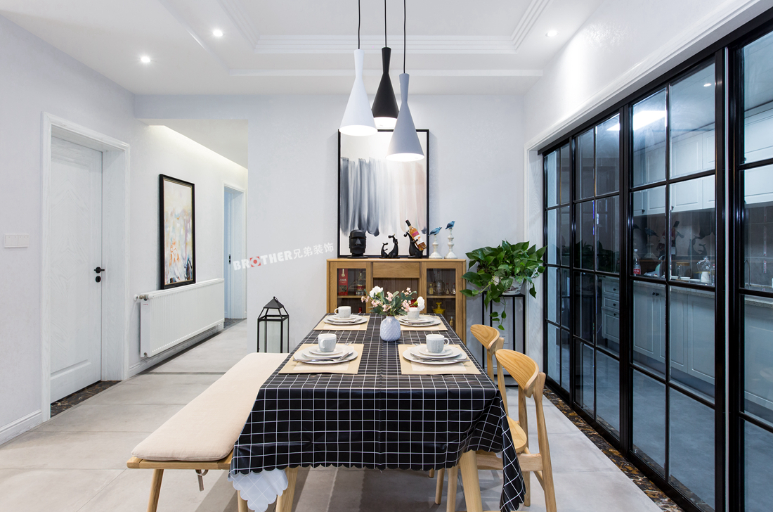 龙湖江与城原山时光 110㎡现代北欧风设计-12