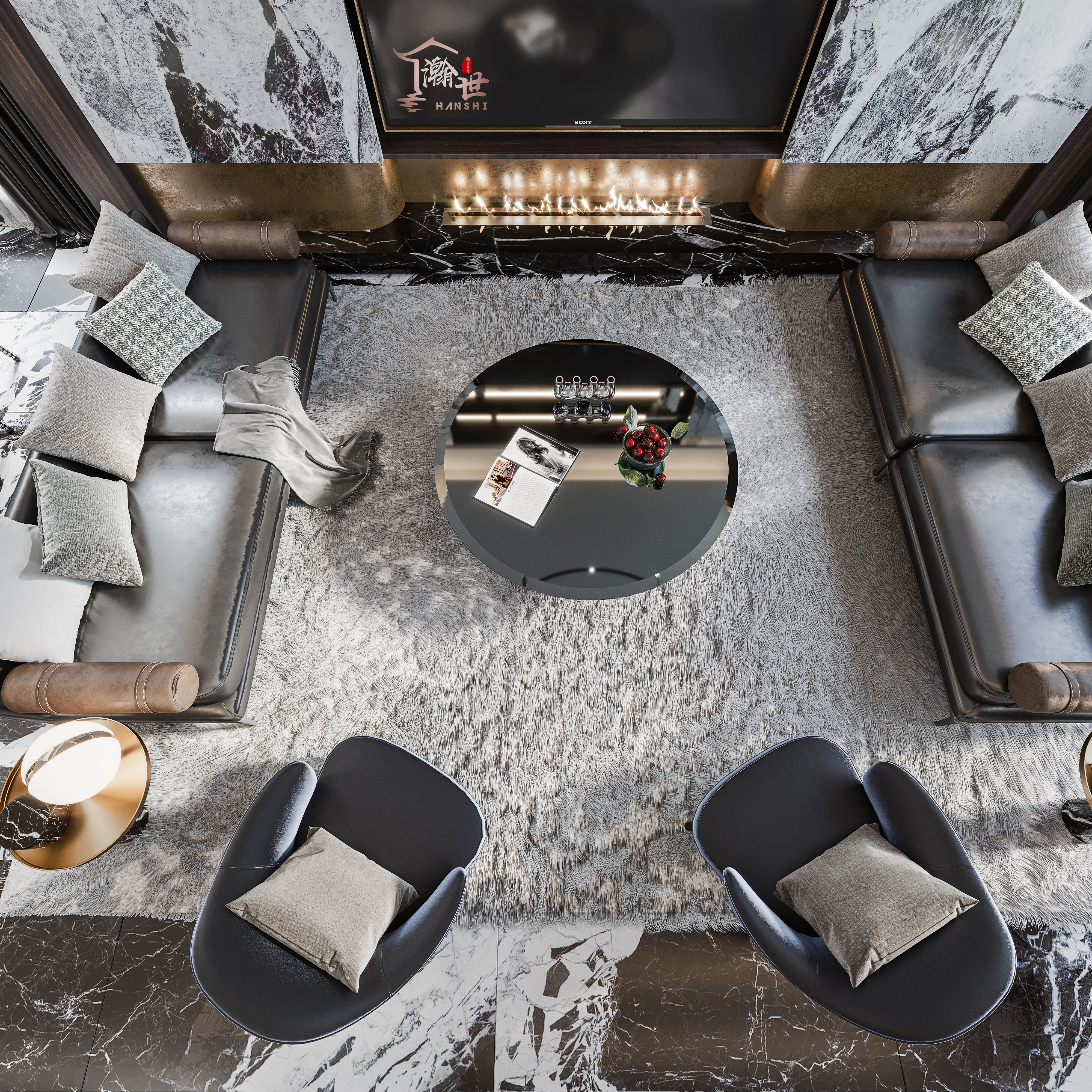 现代轻奢家装-瀚世表现-4