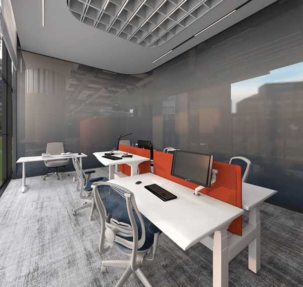 企业联合办公空间设计丨Helwan University-44