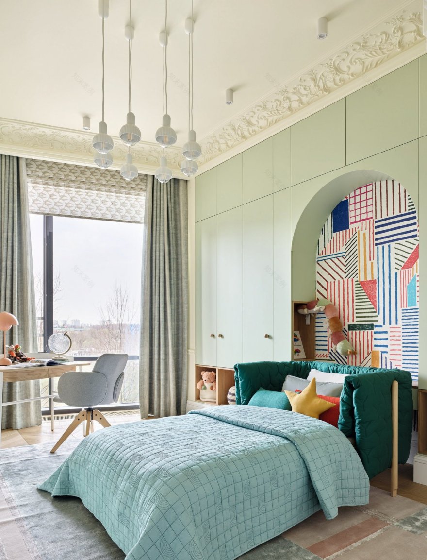 现代风水巴黎公寓丨俄罗斯莫斯科丨Olga Solnyshkova-19