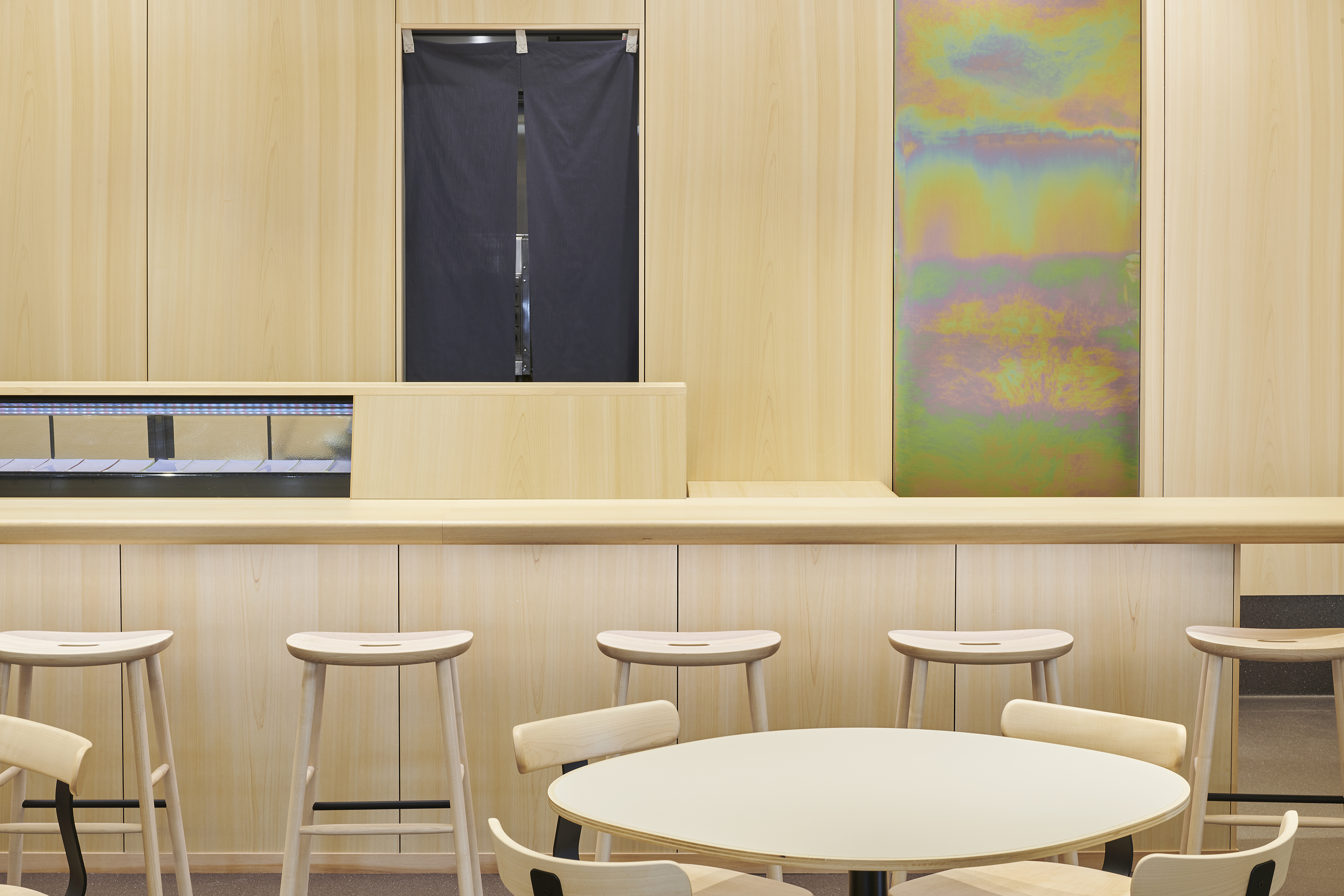 时寿司室内设计丨日本大阪丨ninkipen!-16