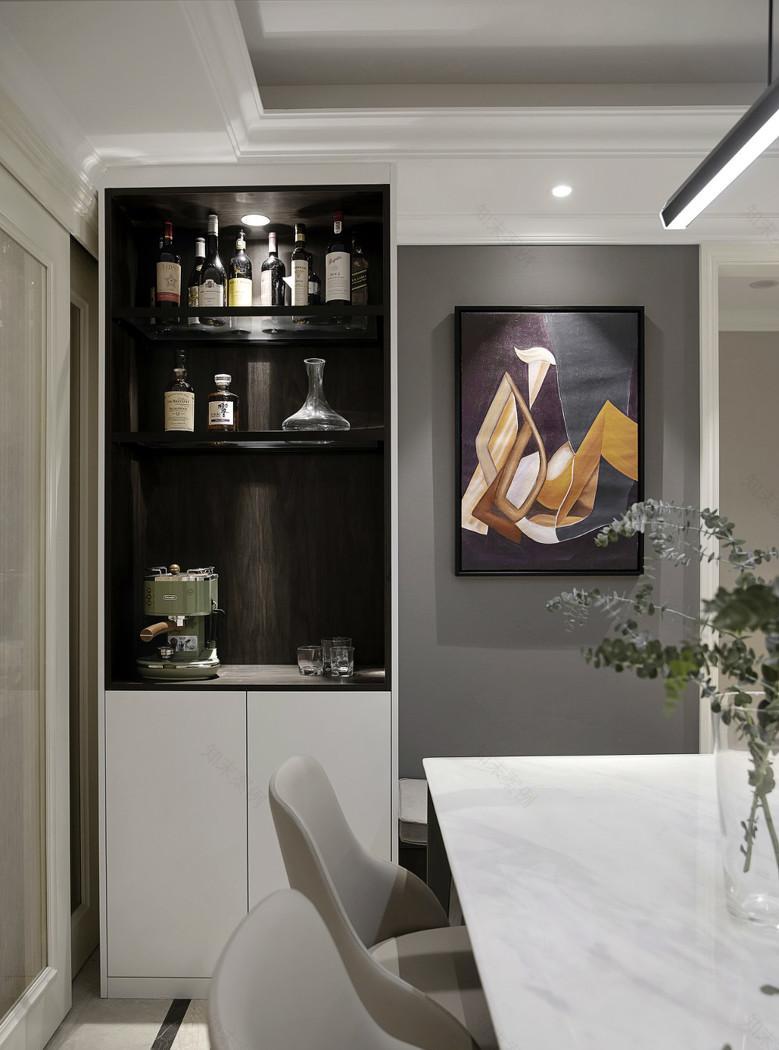 朴森全案设计 | 125 平米现代简约收纳艺术-18