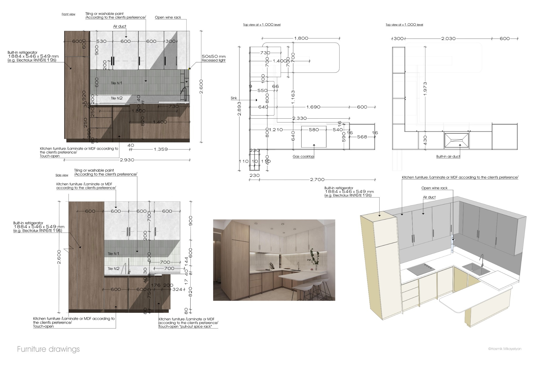 Modern Apartment Interior Design Technical Docs-19