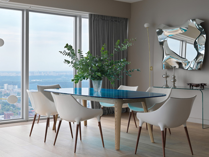 Art Alibi: квартира в красках природы на берегу Москвы-реки-20