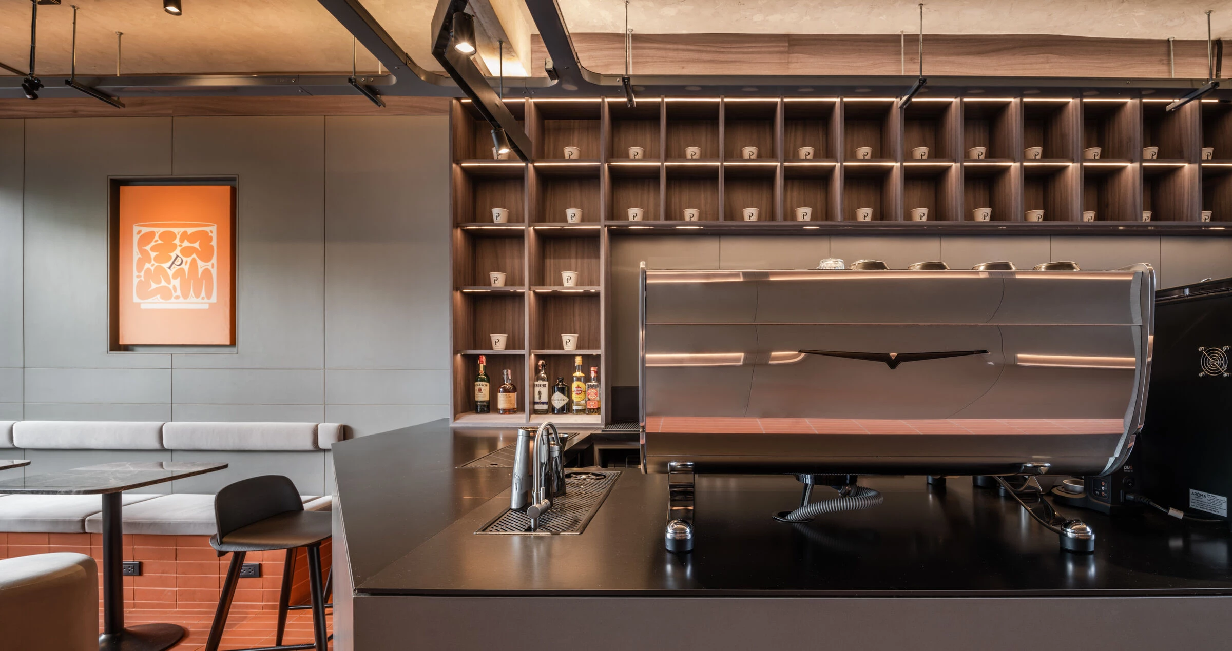 Progress Coffee Bar and Madgrey Tattoo Studio | TasteSpace | Archello-5