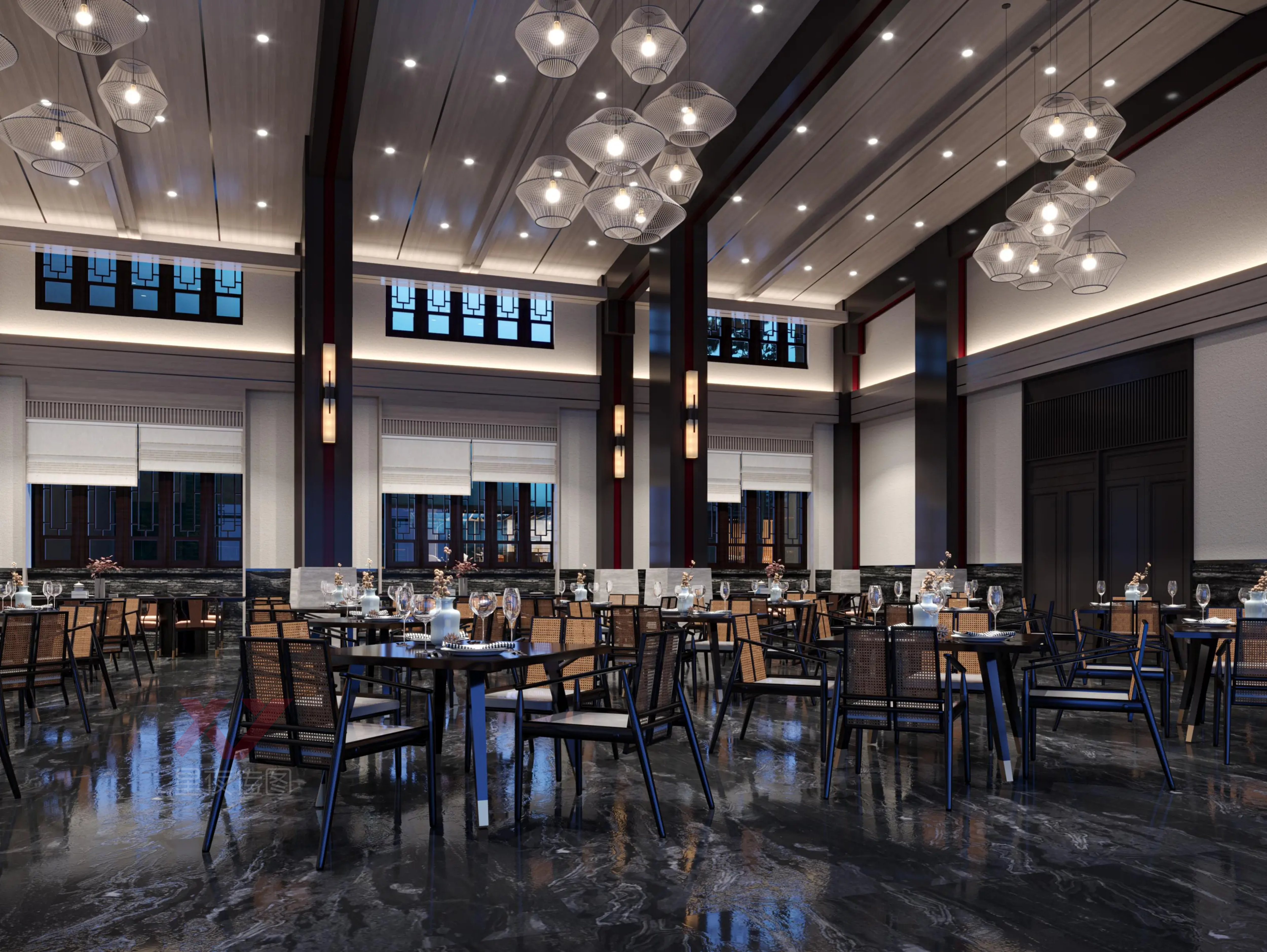 中式度假酒店|质朴的中式美学-7