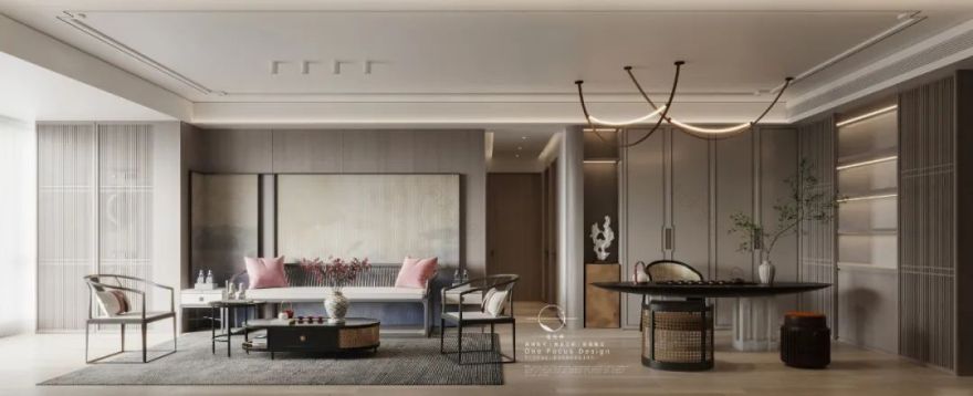 墨雅新中式住宅丨中国深圳丨一度经纬-10