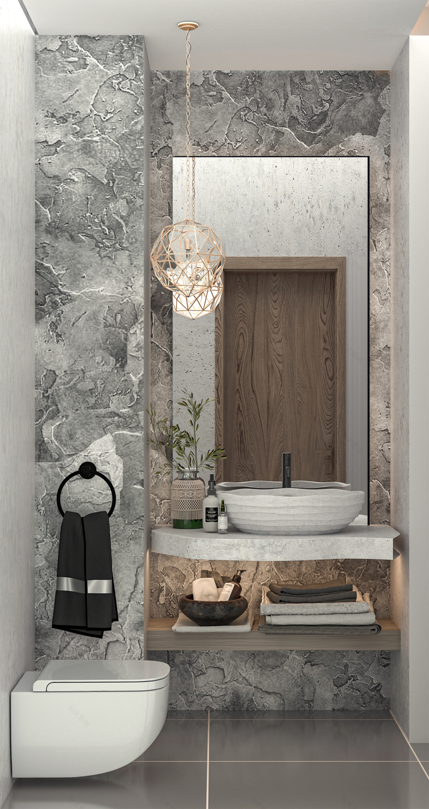 盆景度假村 侘寂丨Basma Dorgham-5