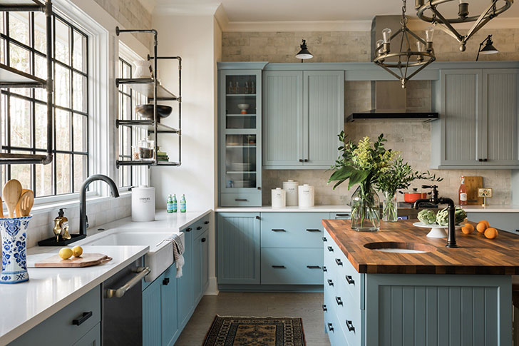 美式乡村别墅厨房设计欣赏-2
