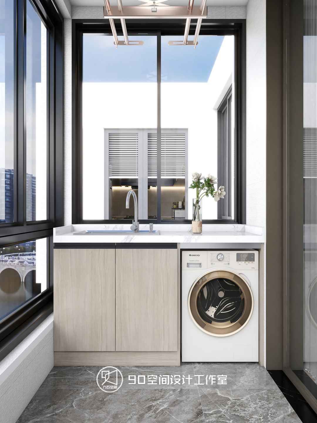 绿意浓情 · 轻奢风格 125 平方 3 室 2 厅 2 卫设计-49