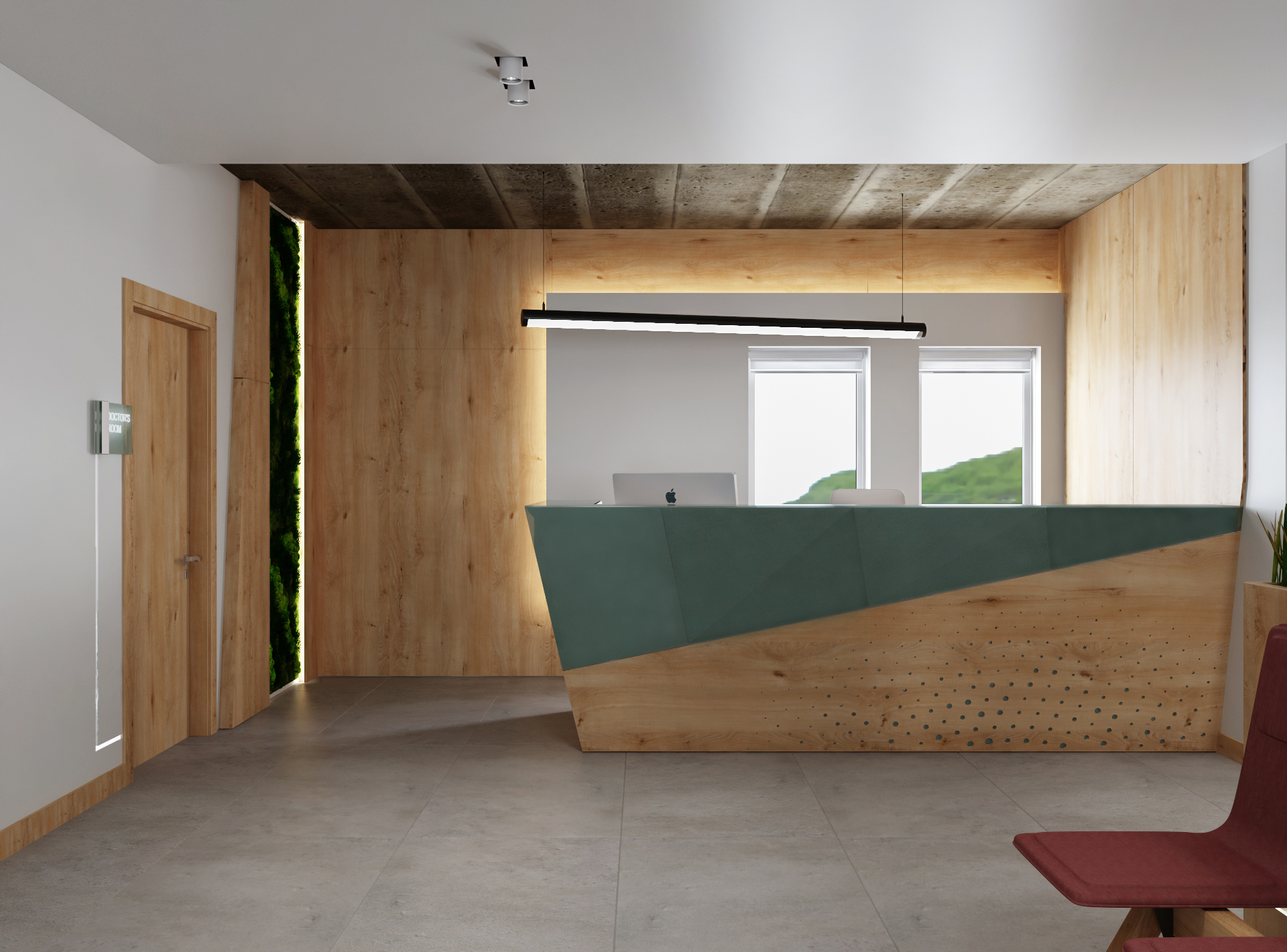 阿拉伯钾肥诊所丨line architects-0