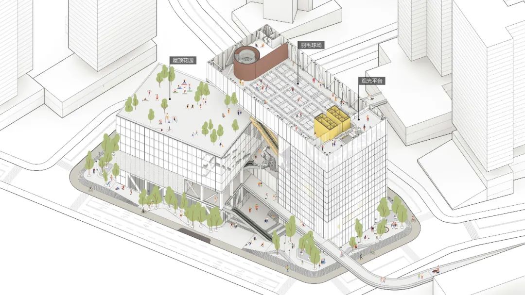 坂田街道室内体育馆建设工程丨中国深圳丨深圳市库博建筑设计事务所有限公司（立方设计）-42