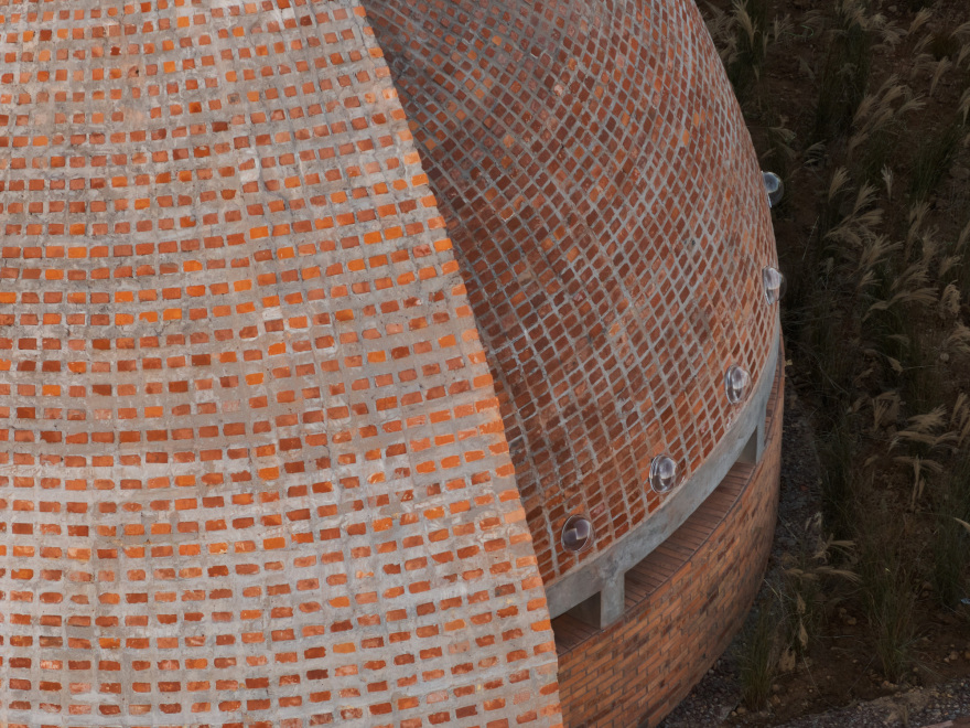 红砖概念图书馆丨中国浙江丨合尘建筑-31