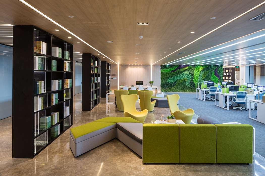 香榭蒂新作丨自然平衡，知识共享时代的智慧办公空间 — 济南绿地国金中心-21