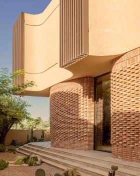 从陶土到光影,一座关于自然与秩序的住宅丨摩洛哥马拉喀什丨Studio BO