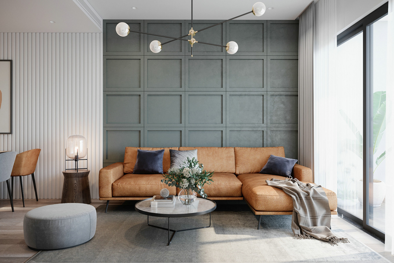 现代清简小公寓-1