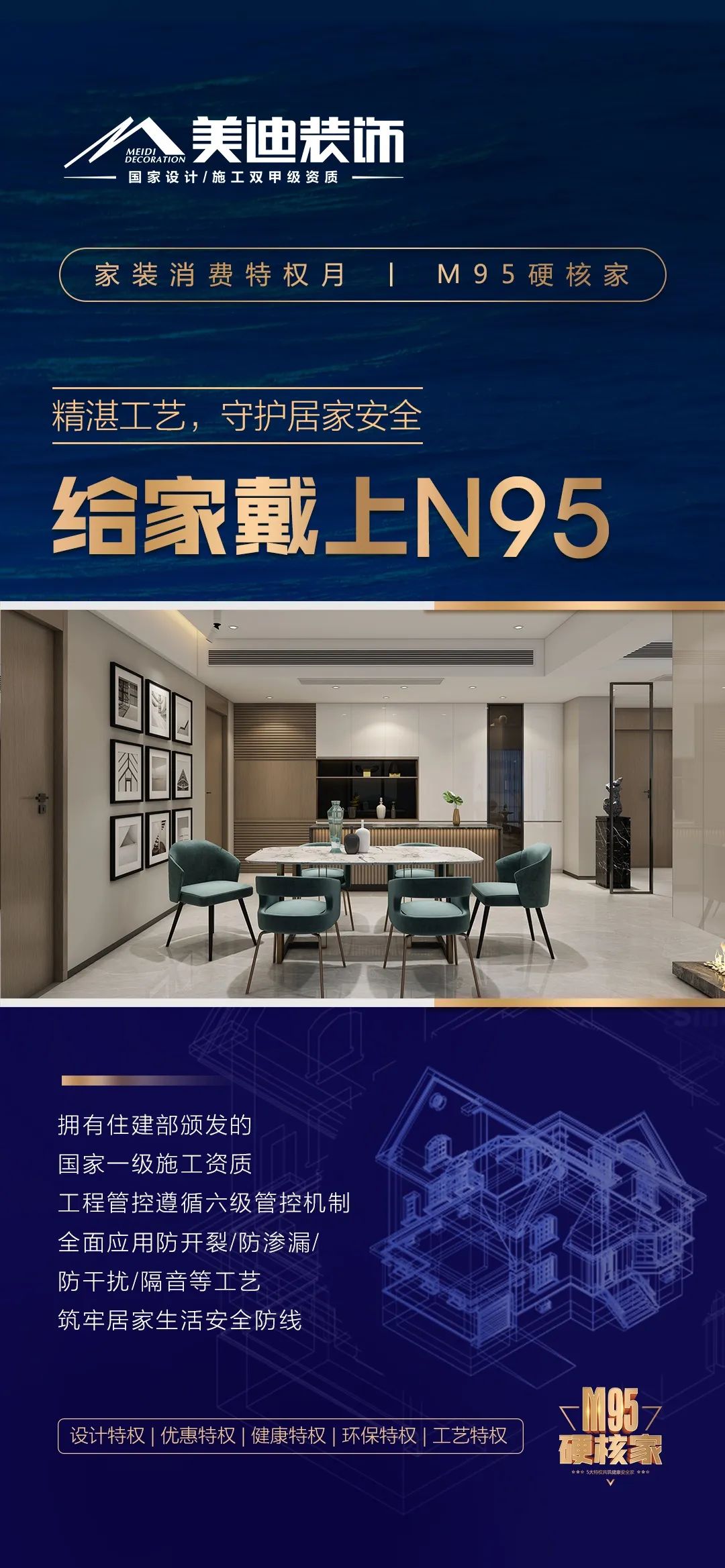 美迪装饰 M95 硬核家装,打造健康安全居住环境-25