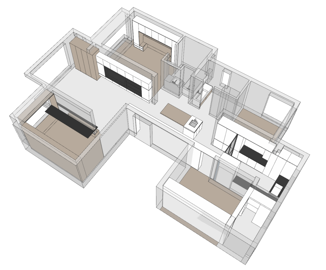 洄游动线空间设计 · 杭州 140㎡现代简约之家丨中国杭州丨熹维设计-21