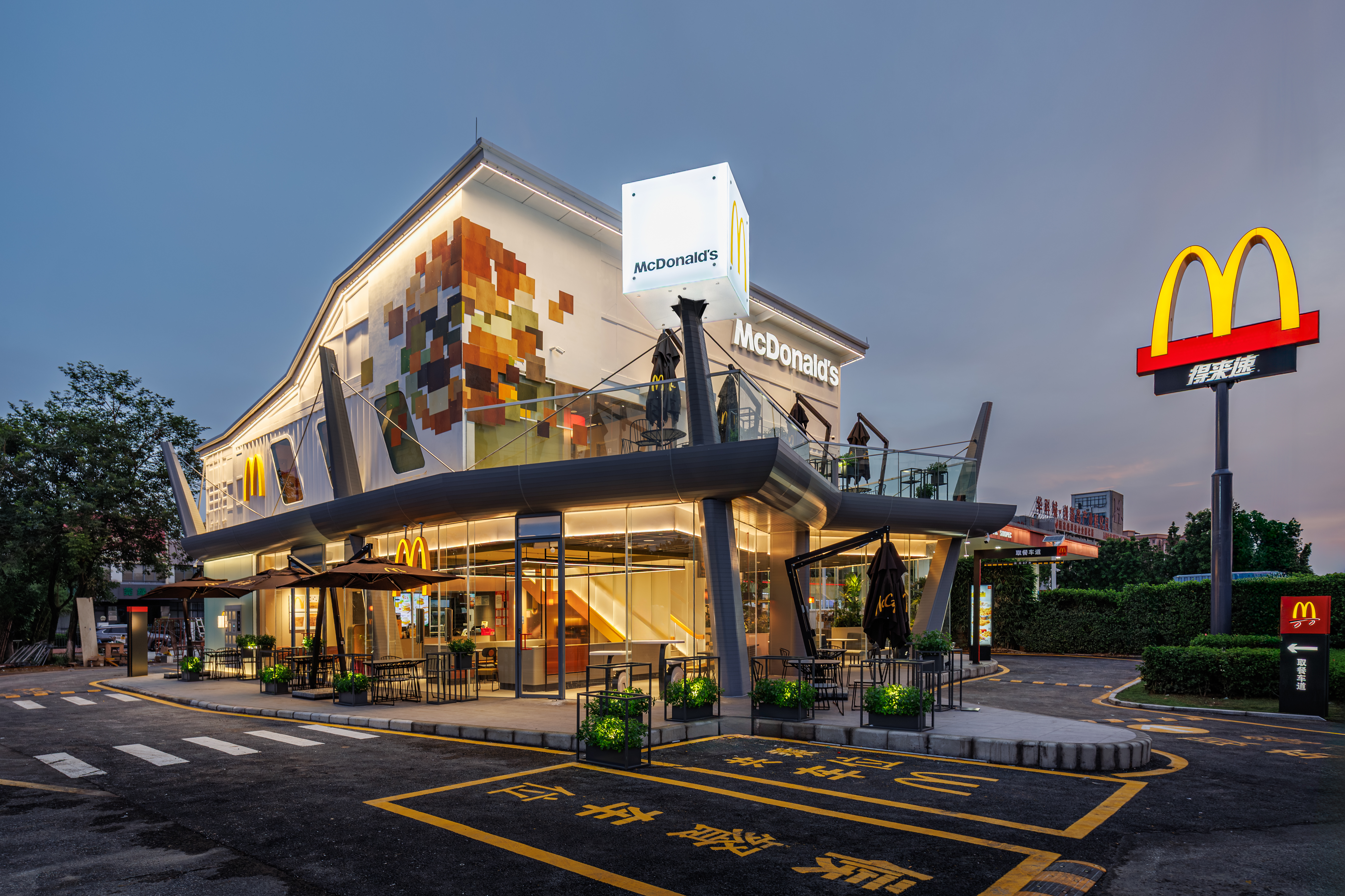 东莞麦当劳室内设计丨中国东莞-4