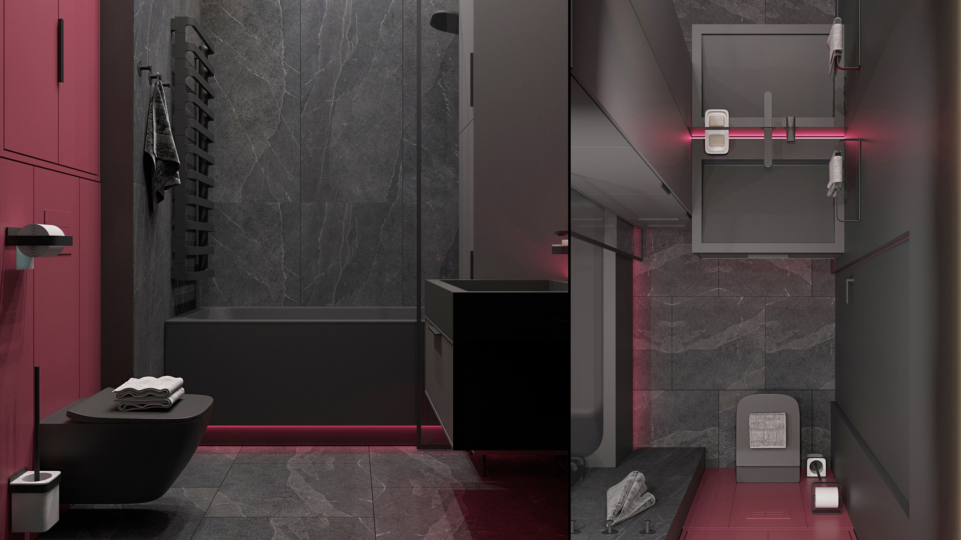 Apartment project RC One House 48. 30 m² #Squid Game-6