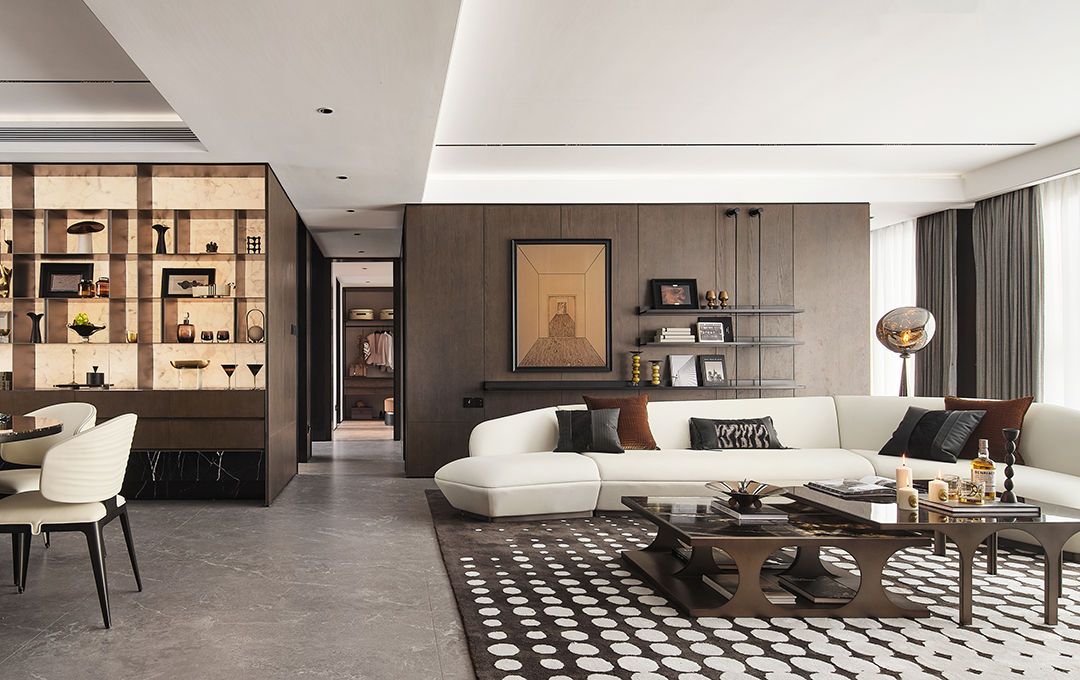 青岛半山云境 185㎡样板间丨中国青岛丨深圳共向设计,矩阵纵横-12