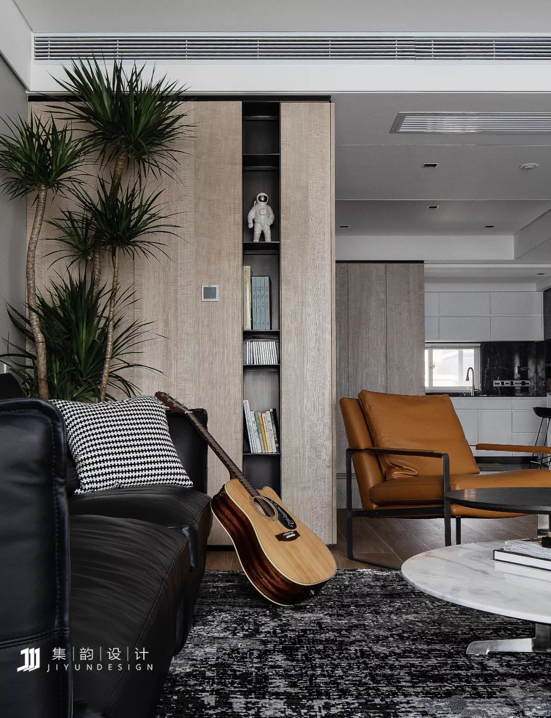 集韵设计|| 西安 160㎡现代简约之家,藏匿收纳空间的秘密-20